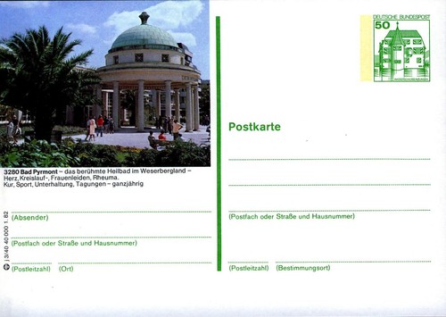 Bildpostkarte bad - bildpostkarte,