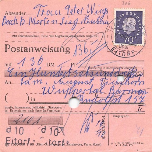 167553 bund 306 heuss a - 167553),