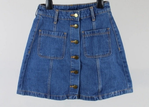 Jeans rock größe xxs m - xxs, h&m