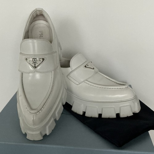 Prada monolith loafer - prada,