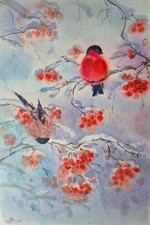 Gimpel Original Aquarell