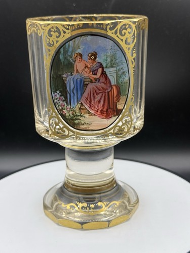Antikes glas pokal ranftbecher - antikes,
