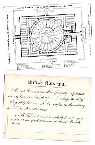Postkarte british museum - -,