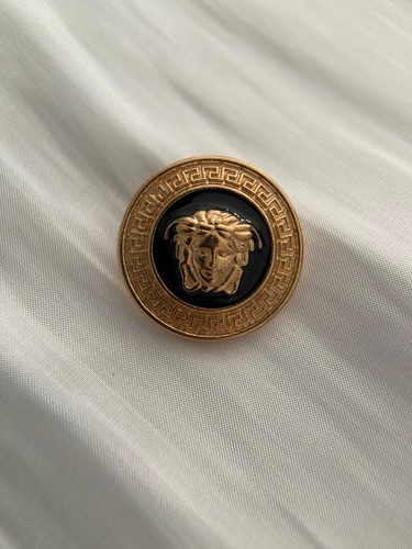 Versace medusa knopf gold - medusa,