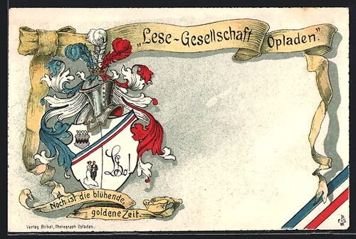 Opladen studentenwappen der - studentenwappen,