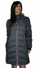 S6) DAMEN OCK MANTEL DAUNENMANTEL WINTERMANTEL WHITE SEASON GRAU 34 NEU