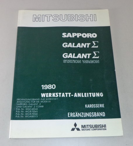 Werkstatthandbuch mitsubishi - werkstatthandbuch,