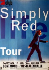 SIMPLY RED - 1996 - Plakat -