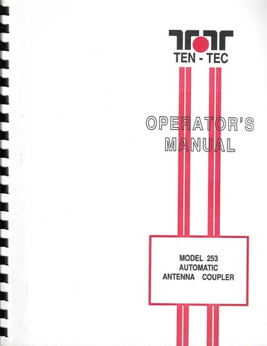 Ten tec 253 automatic - automatic, antenna