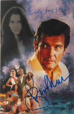 Roger Moore & Carole Bouquet