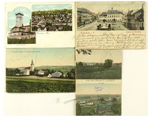 SACHSEN 4 ALTE  ANSICHTSKARTEN