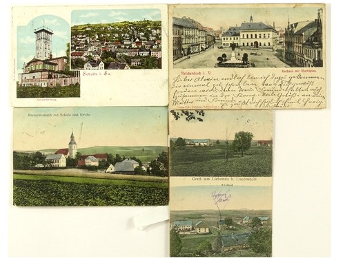 Sachsen alte ansichtskarten - alte,