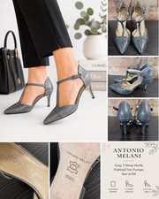 Antonio Melani Gray T Strap