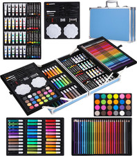 144-Teilig Malset, Malkoffer