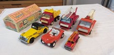 Konvolut 6 Blechautos Tonka, Sansun, ZZ, Tin Toy Car, Power Boat