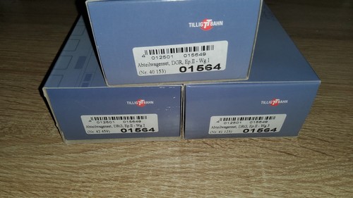 Tillig abteilwagenset drg - tillig,