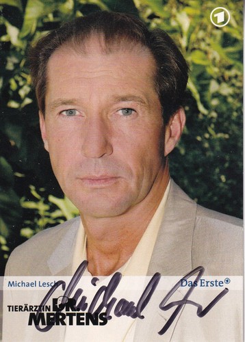 Autogramm michael lesch - autogramm,