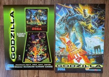 Sega Godzilla / 2 Flyer (deutsch + US) / Pinball Flipper