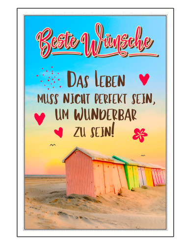 Allgemeine glückwunschkarte - allgemeine,