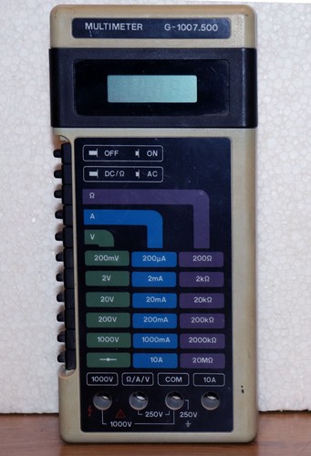 Multimeter rft 1007 500 - g-1007.500, ddr
