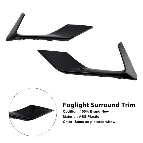 2pcs foglight surround grill - foglight,