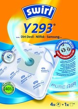 Swirl Staubsaugerbeutel Y293 / Y 293 AirSpace für Medion Micromaxx, MM 2668 