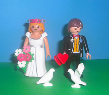 Playmobil - Brautpaar mit weissen Tauben Figuren Sammlung