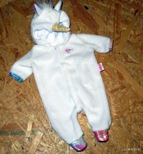 Zapf Kleidung EINHORN-OVERALL