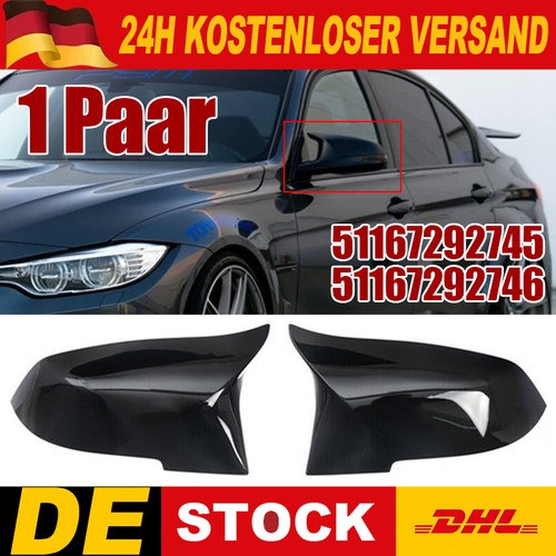 Spiegelkappen schwarz glanz - schwarz,