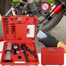 HAND VAKUUMPUMPE BREMSENENTLÜFTER VAKUUMTESTER mit UNTERDRUCKPUMPE ENTLÜTER SET