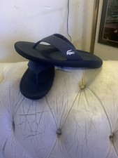 Lacoste Zehentrenner Gummi Farbe Blau Größe 42