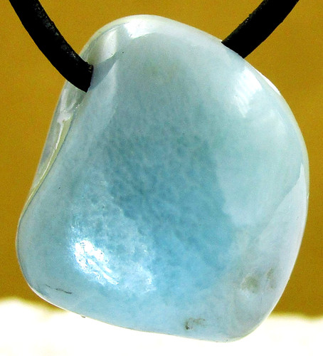 Larimar trommelstein - larimar,