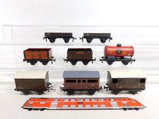 8x TTR Trix Twin Railway H0 DC Blech Güterwagen Shell Hinchliffes etc #DT557-1