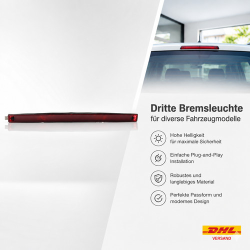 Rot bremslicht bremsleuchte - 3.,