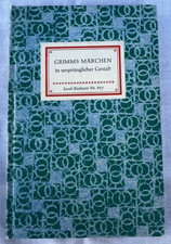 INSEL-BÜCHEREI Nr. 837: GRIMMS MÄRCHEN IN URSPRÜNGLICHER GESTALT