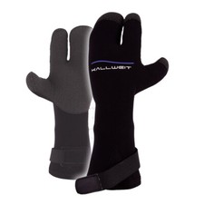 3-Finger-Trockenhandschuhe aus