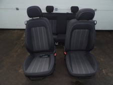 Opel Corsa D Sitze Stoff Schwarz Vorne Hinten 2-Türer Bj.2014