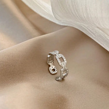 Ring Kette Style Silber 925
