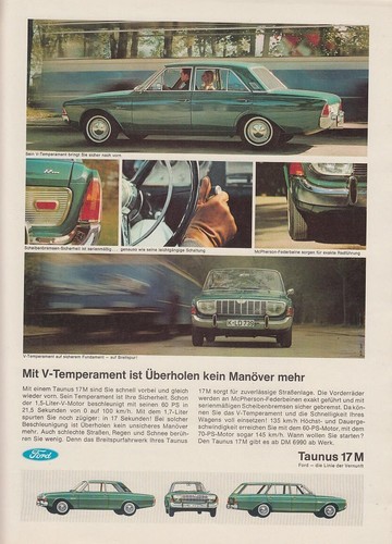 Ford taunus 17m - p5,