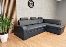 Blau Italienisches Leder