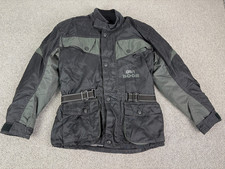 Louis Bikerjacke Jacke Herren Outdoor Gr. S schwarz/grau