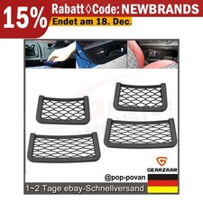 4x Ablagenetz Ablagefach Auto