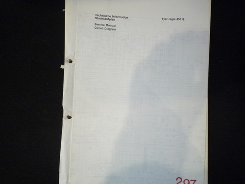 Original service manual - original,