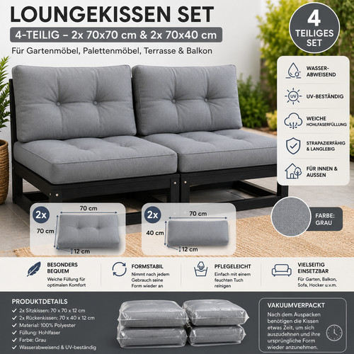 Loungekissen set - loungekissen,
