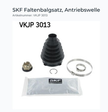 SKF VKJP 3013 Faltenbalgsatz Antriebswelle Renault Vorderachse radseitig neu