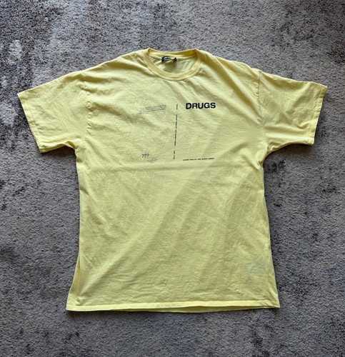 Raf simons drugs tee - simons,