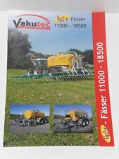 VAKUTEC Güllewagen, Güllefaß Prospekt von 11/2022 ( 5552 )