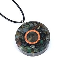 Orgonit Anhänger Moosachat