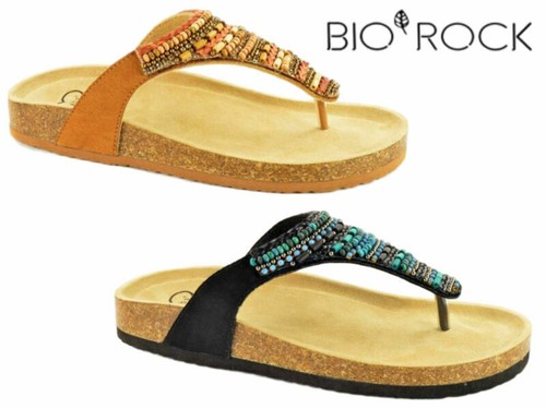 Damen sommer fußbett sandalen - damen,