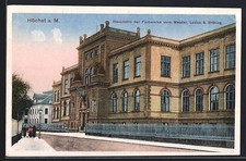 AK Frankfurt-Höchst, Hauptbüro der Farbwerke vorm. Meister, Lucius & Brüning 